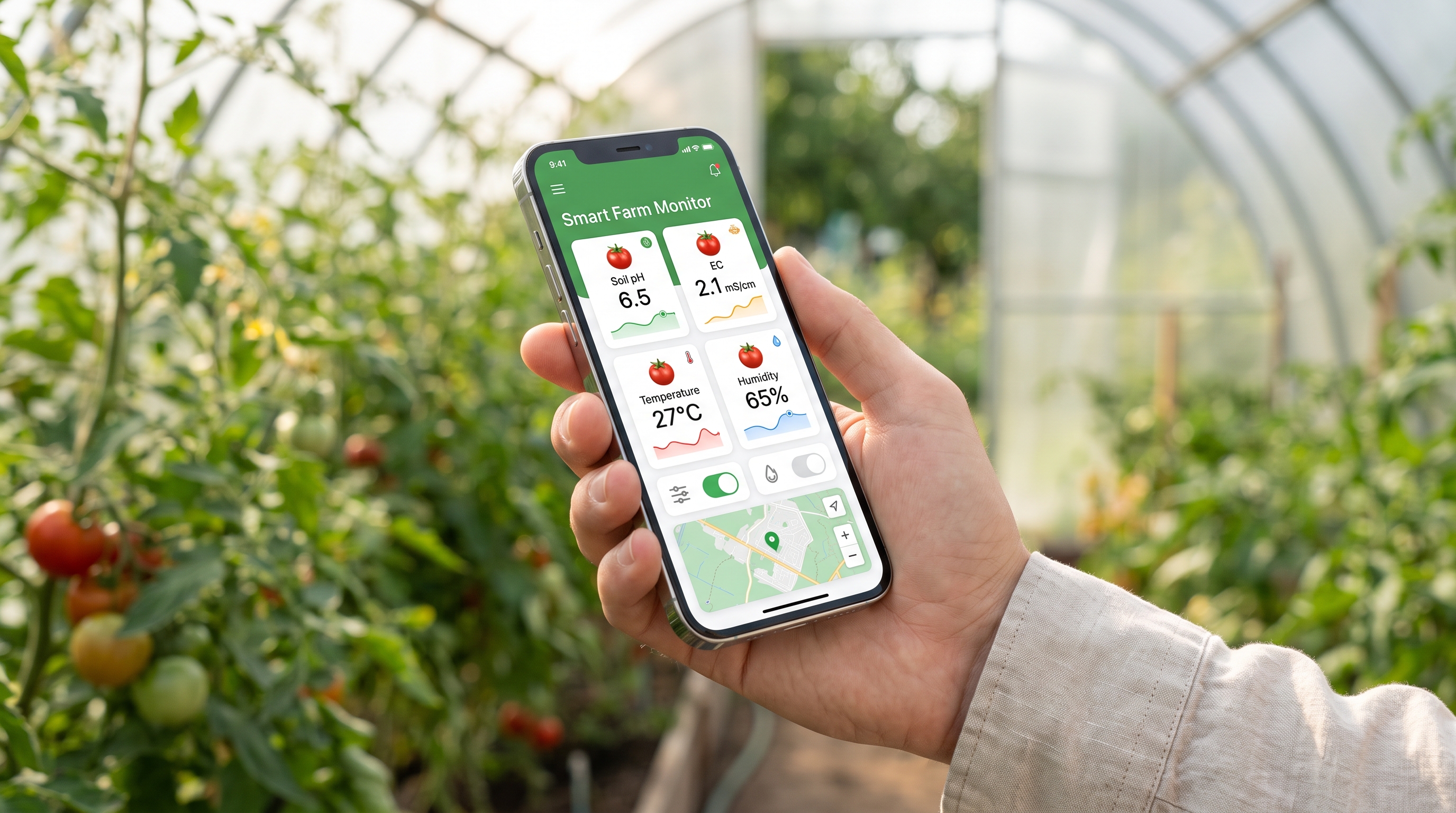 Dashboard IoT Smart Farm